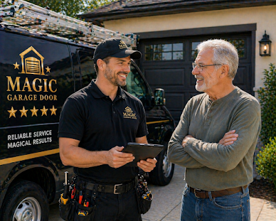 Garage Door Panel Replacement Burlington MA- Magic Garage Door Repair